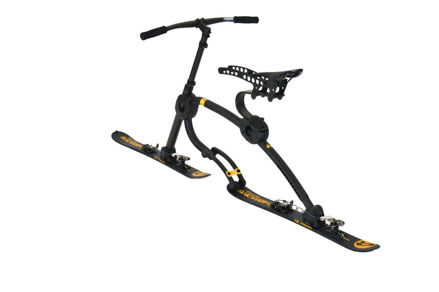Brenter C6 Carbon Hike & Bike frame detail showing carbon construction and binding system