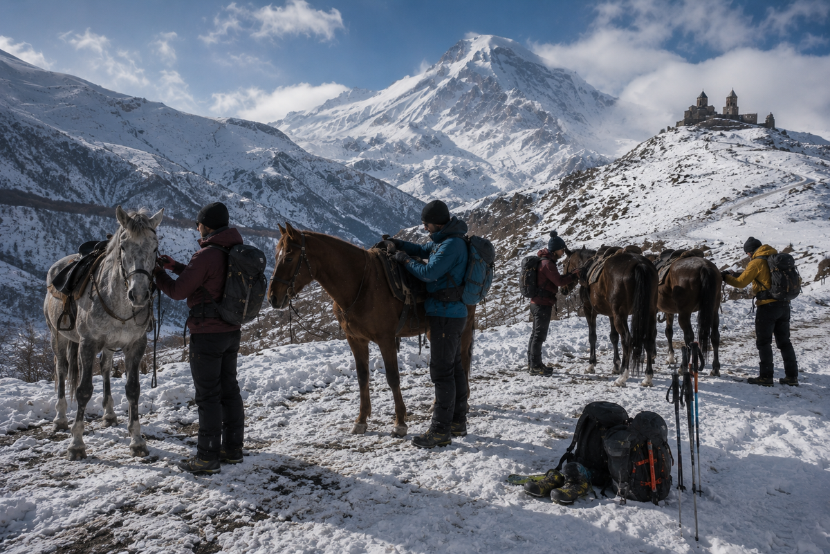 Georgia: The White Path — 8-Day Gudauri Mountain & Ski Expedition - 8