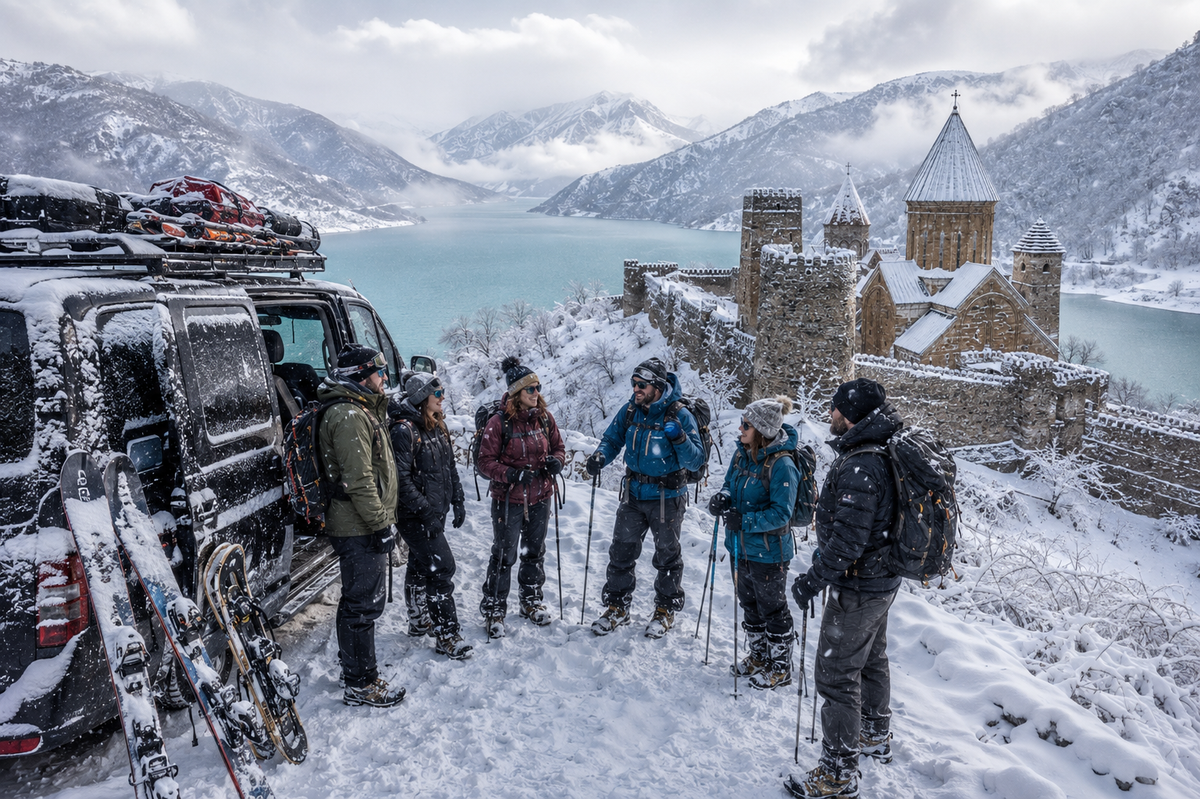 Georgia: The White Path — 8-Day Gudauri Mountain & Ski Expedition - 10